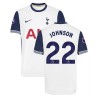 Maillot de Supporter Tottenham Hotspur Johnson 22 Domicile 2024-25 Pour Homme